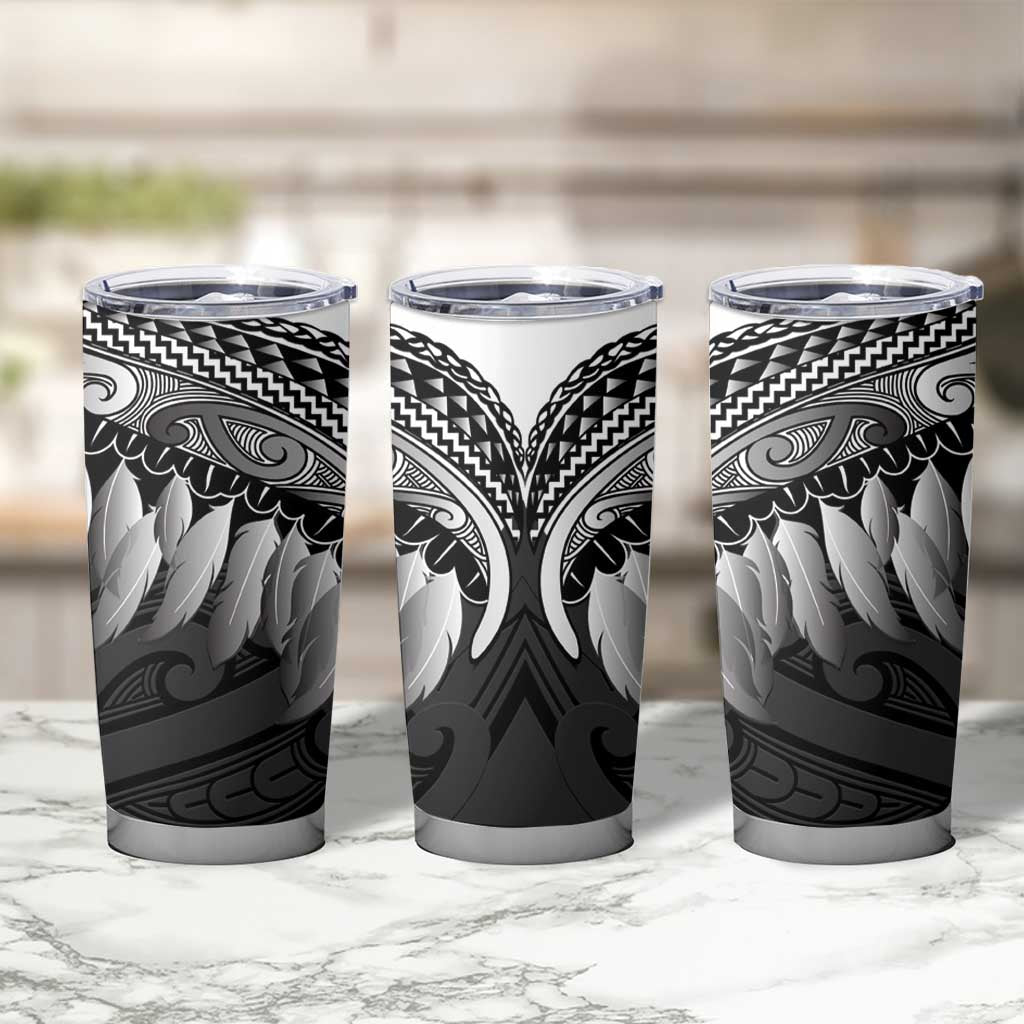 Poutama Korowai New Zealand Tumbler Cup Aotearoa Maori Tattoo - Polynesian Pride