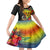 vanuatu-tafea-day-kid-short-sleeve-dress-coat-of-arms-mix-tropical-flowers