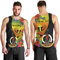 personalised-vanuatu-tafea-day-men-tank-top-coat-of-arms-mix-tropical-flowers