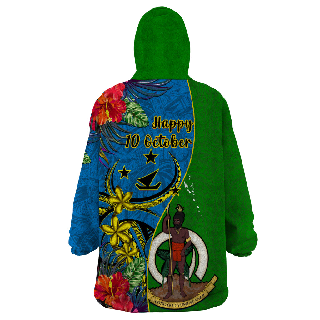 vanuatu-malampa-day-wearable-blanket-hoodie-coat-of-arms-mix-tropical-flowers