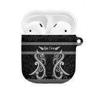 Kia Ora New Zealand AirPods Case Maori Language Week Pango Taniko Motif - Polynesian Pride