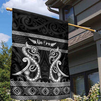 Kia Ora New Zealand Garden Flag Maori Language Week Pango Taniko Motif LT14 - Polynesian Pride