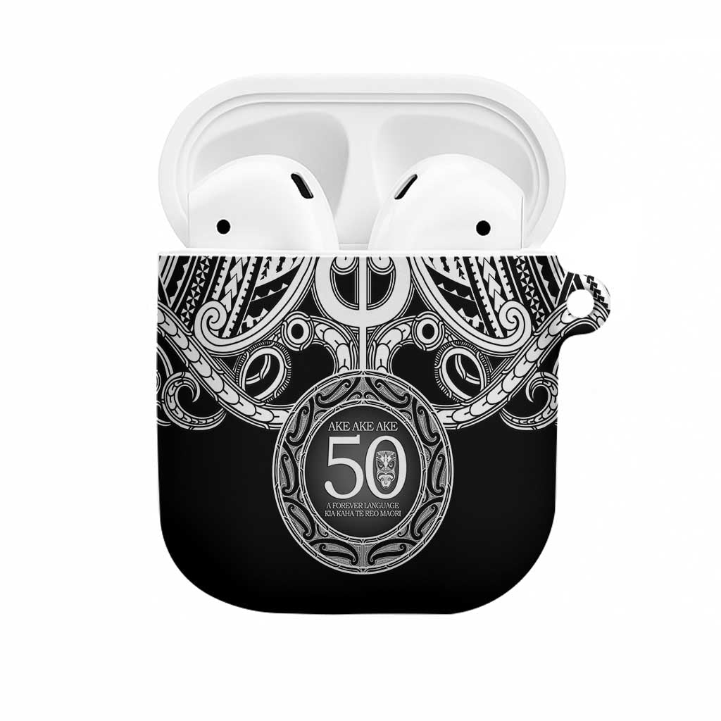 Kia Kaha Te Reo Maori New Zealand AirPods Case 50th Anniversary Ake Ake Ake - Polynesian Pride