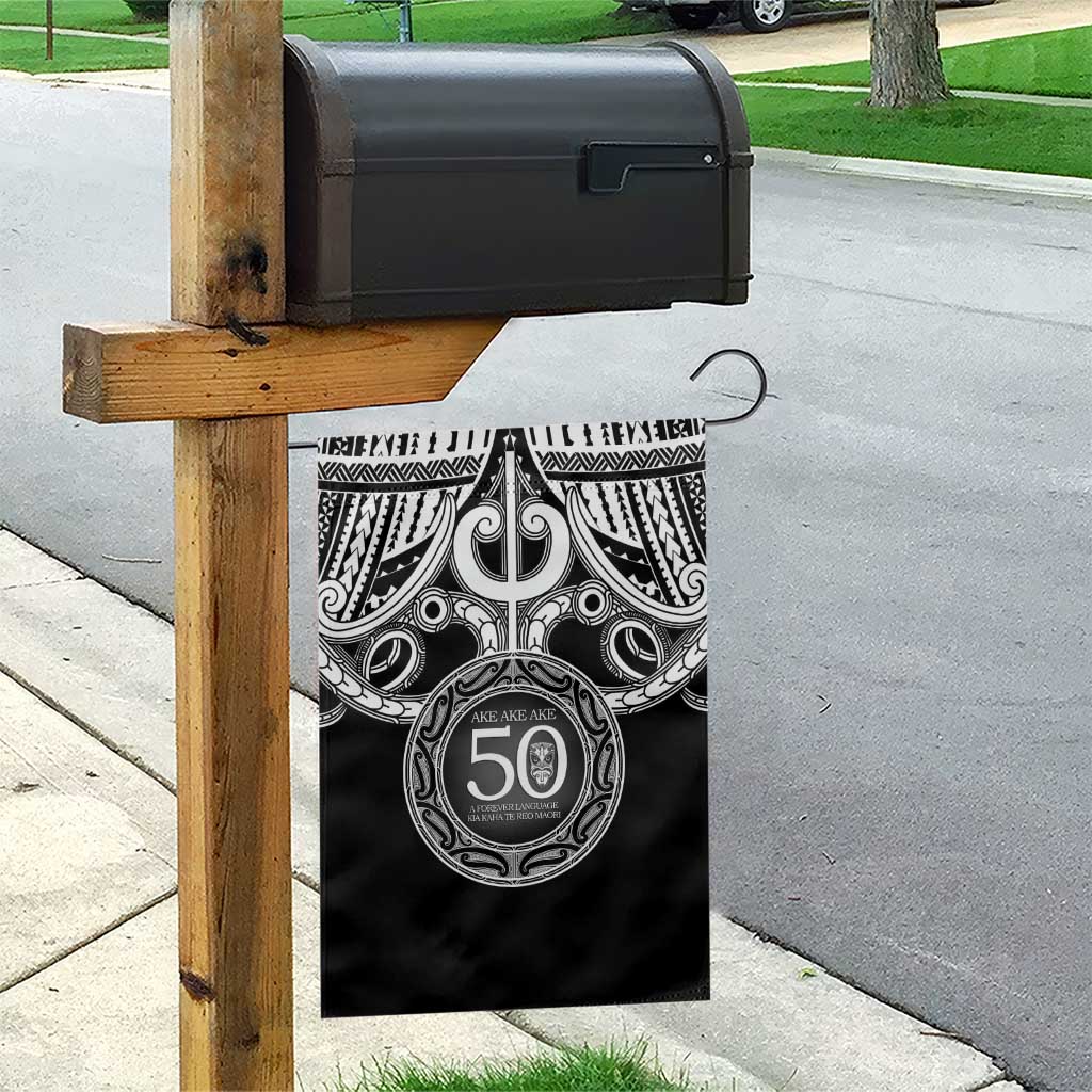 Kia Kaha Te Reo Maori New Zealand Garden Flag 50th Anniversary Ake Ake Ake - Polynesian Pride