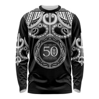 Kia Kaha Te Reo Maori New Zealand Long Sleeve Shirt 50th Anniversary Ake Ake Ake - Polynesian Pride
