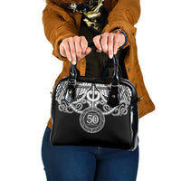 Kia Kaha Te Reo Maori New Zealand Shoulder Handbag 50th Anniversary Ake Ake Ake - Polynesian Pride