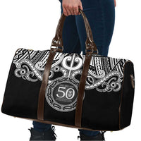 Kia Kaha Te Reo Maori New Zealand Travel Bag 50th Anniversary Ake Ake Ake - Polynesian Pride