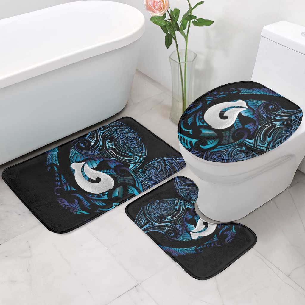 Hei Matau New Zealand Matariki Bathroom Set NZ Fish Hook Maori Art LT14 - Polynesian Pride