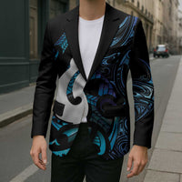 Hei Matau New Zealand Matariki Blazer NZ Fish Hook Maori Art