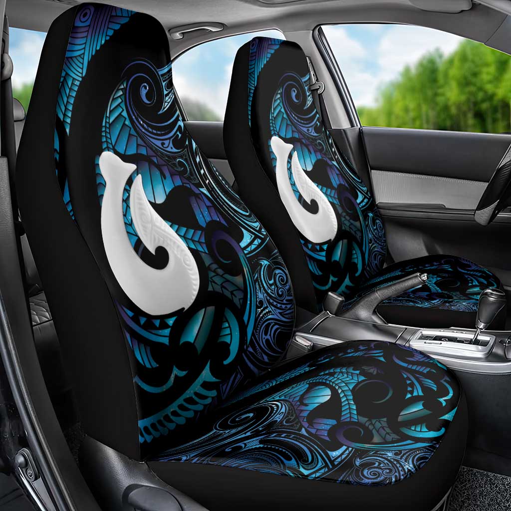 Hei Matau New Zealand Matariki Car Seat Cover NZ Fish Hook Maori Art LT14 - Polynesian Pride