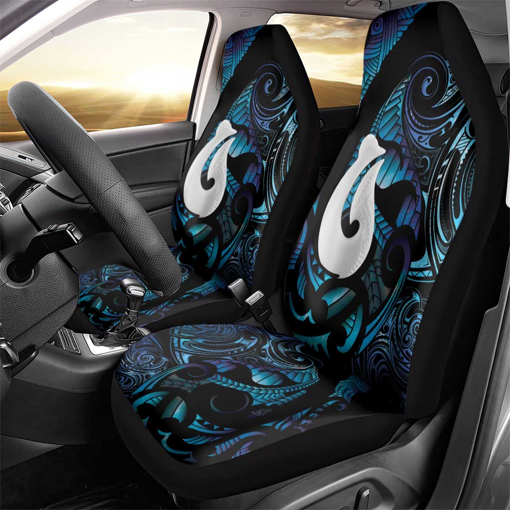 Hei Matau New Zealand Matariki Car Seat Cover NZ Fish Hook Maori Art LT14 - Polynesian Pride