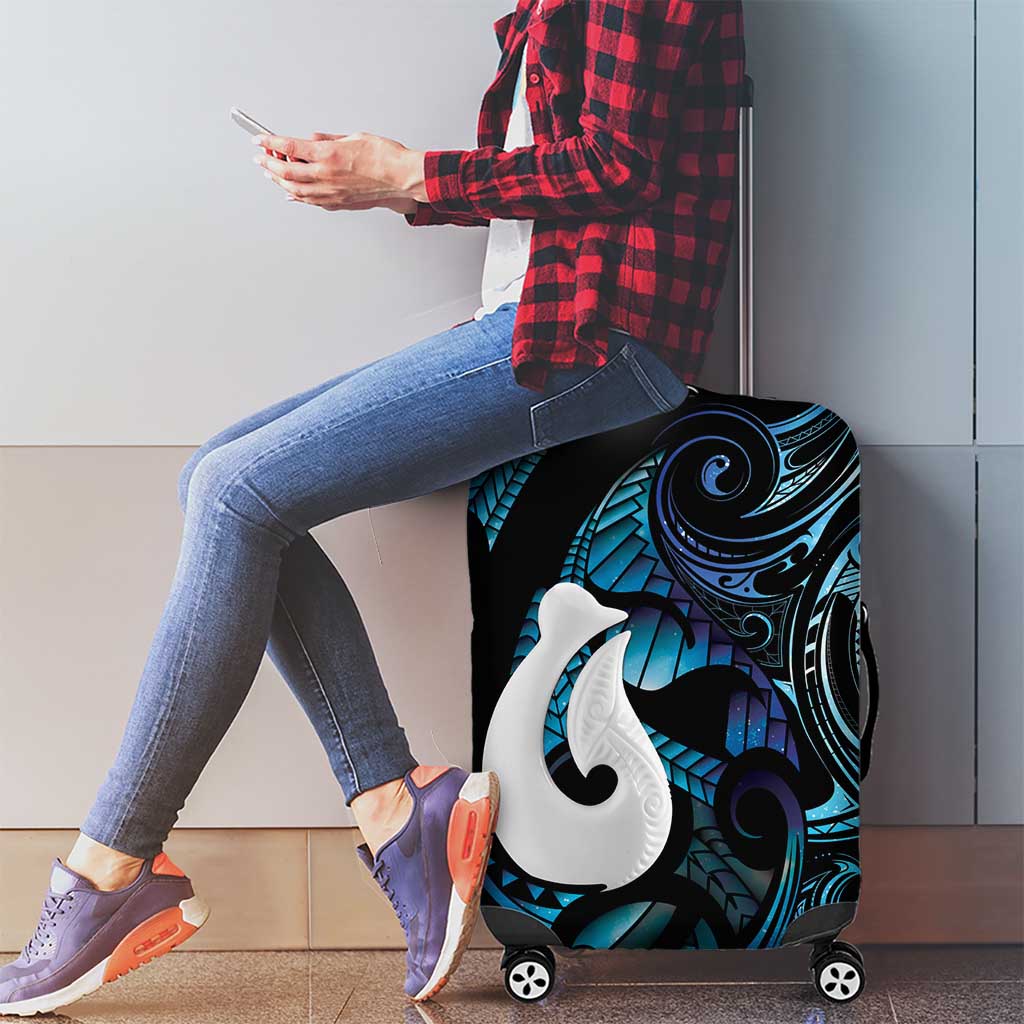 Hei Matau New Zealand Matariki Luggage Cover NZ Fish Hook Maori Art LT14 - Polynesian Pride