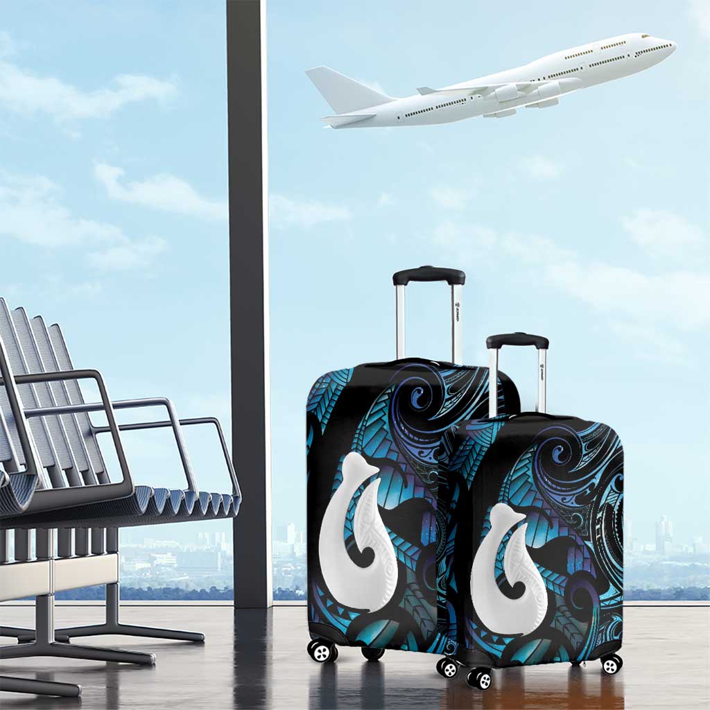 Hei Matau New Zealand Matariki Luggage Cover NZ Fish Hook Maori Art LT14 - Polynesian Pride