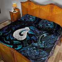 Hei Matau New Zealand Matariki Quilt Bed Set NZ Fish Hook Maori Art
