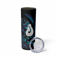 Hei Matau New Zealand Matariki Skinny Tumbler NZ Fish Hook Maori Art