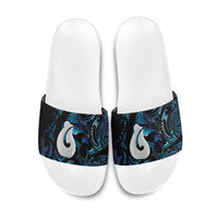 Hei Matau New Zealand Matariki Slide Sandals NZ Fish Hook Maori Art
