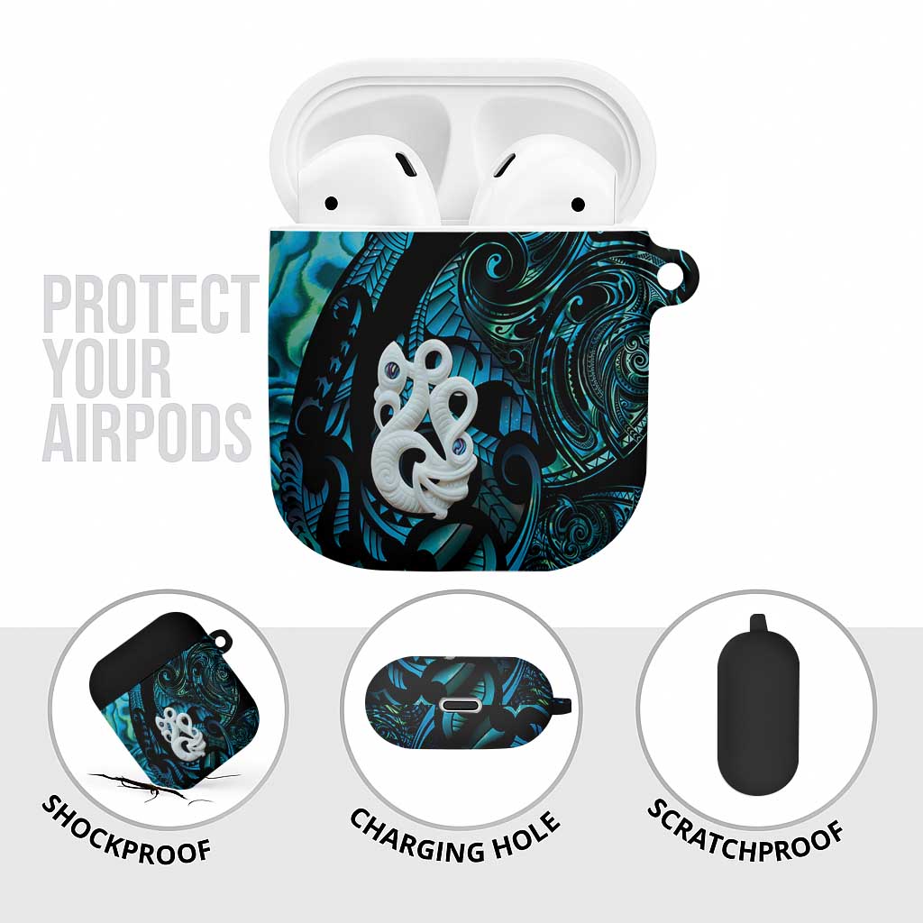 Manaia New Zealand Matariki AirPods Case NZ Paua Shell Maori Art