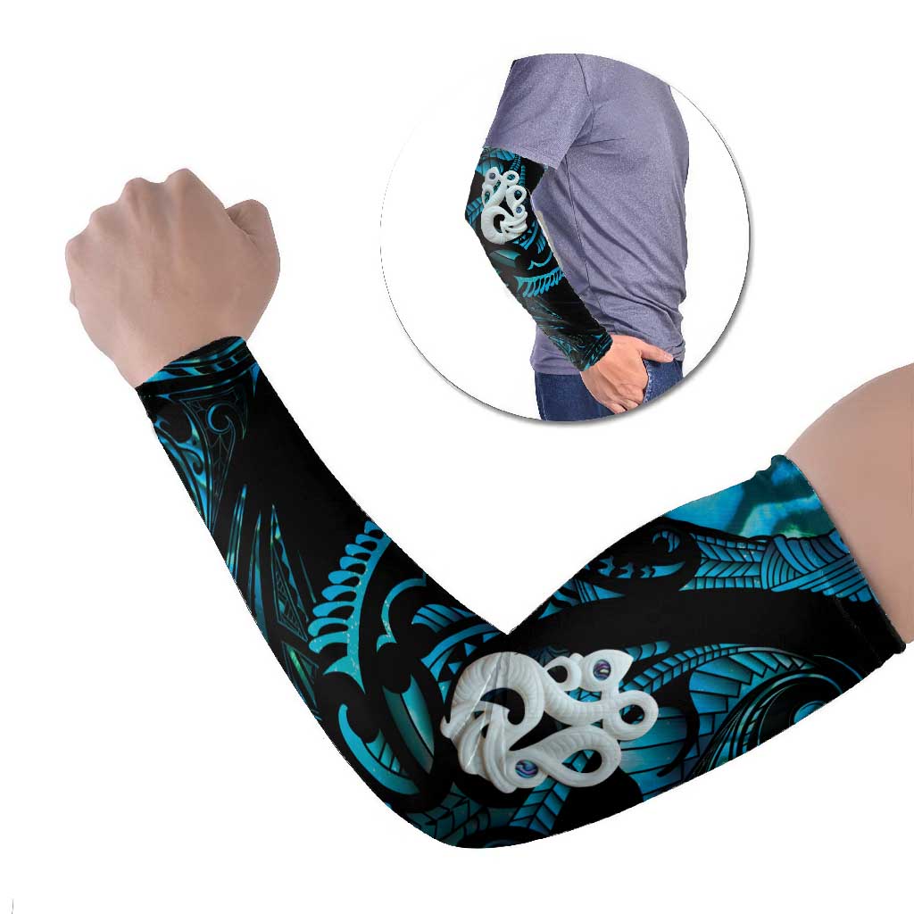 Manaia New Zealand Matariki Arm Sleeves NZ Paua Shell Maori Art