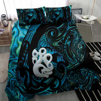 Manaia New Zealand Matariki Bedding Set NZ Paua Shell Maori Art