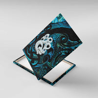 Manaia New Zealand Matariki Canvas Wall Art NZ Paua Shell Maori Art