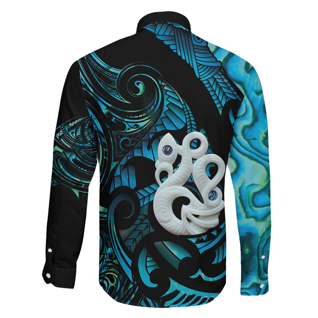 Manaia New Zealand Matariki Family Matching Mermaid Dress and Hawaiian Shirt NZ Paua Shell Maori Art