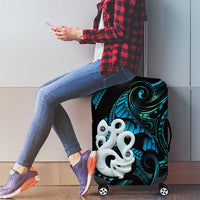 Manaia New Zealand Matariki Luggage Cover NZ Paua Shell Maori Art