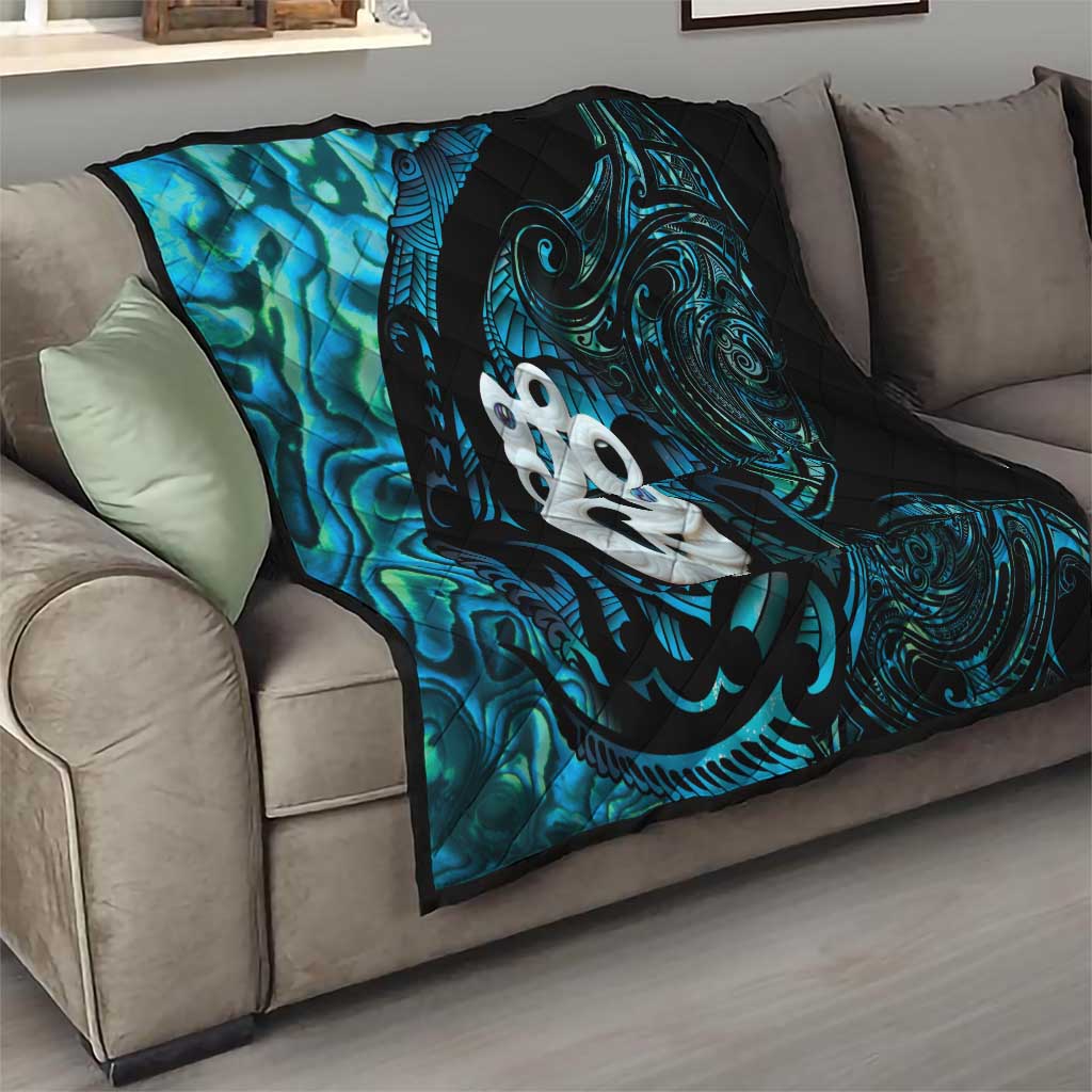 Manaia New Zealand Matariki Quilt NZ Paua Shell Maori Art LT14 - Polynesian Pride