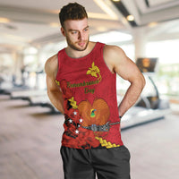 Polynesian Pride Remembrance Day PNG Men Tank Top Papua New Guinea We Will Remember Them LT14 - Polynesian Pride