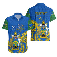 Personalised Independence Day Solomon Islands Hawaiian Shirt Happy 45th Anniversary LT14 - Polynesian Pride