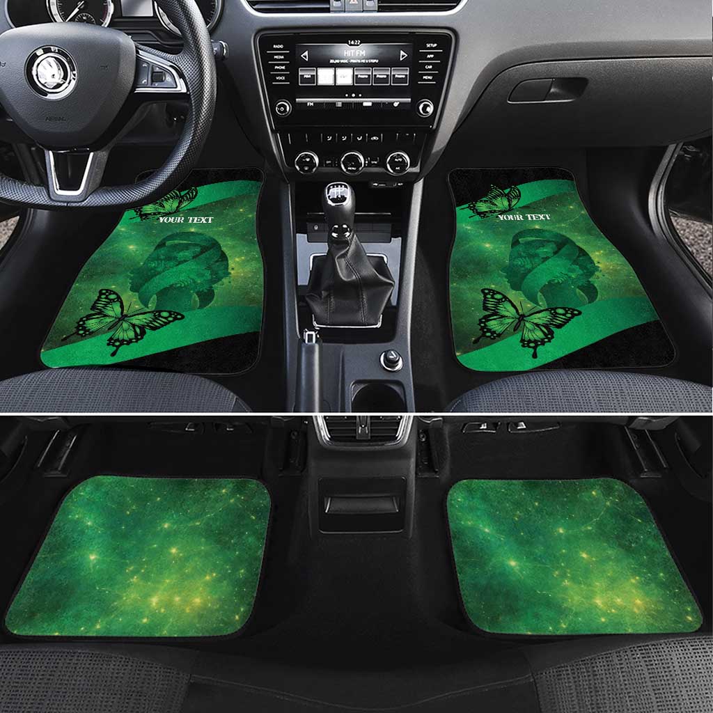 World Mental Health Awareness Month Car Mats Warriors Brave Strong Galaxy Vibes