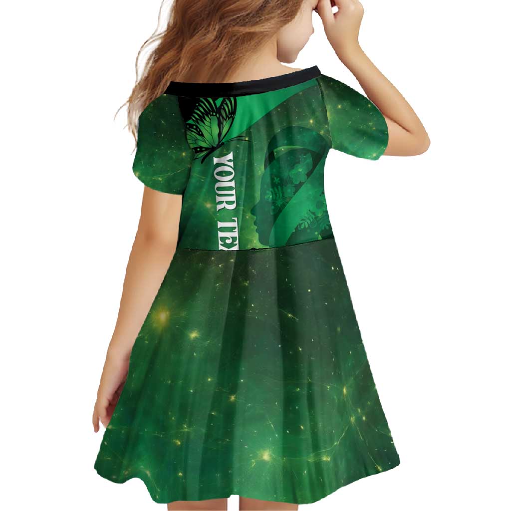 Personalised World Mental Health Awareness Month Family Matching Summer Maxi Dress and Hawaiian Shirt Warriors Brave Strong Galaxy Vibes LT14 - Polynesian Pride