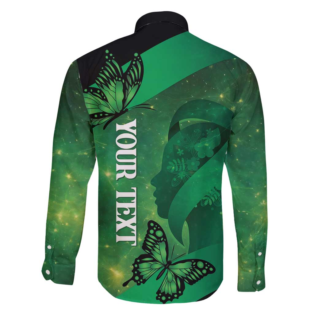 Personalised World Mental Health Awareness Month Family Matching Summer Maxi Dress and Hawaiian Shirt Warriors Brave Strong Galaxy Vibes LT14 - Polynesian Pride