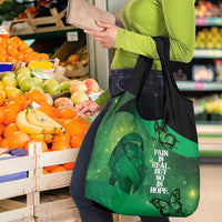 World Mental Health Awareness Month Grocery Bag Warriors Brave Strong Galaxy Vibes