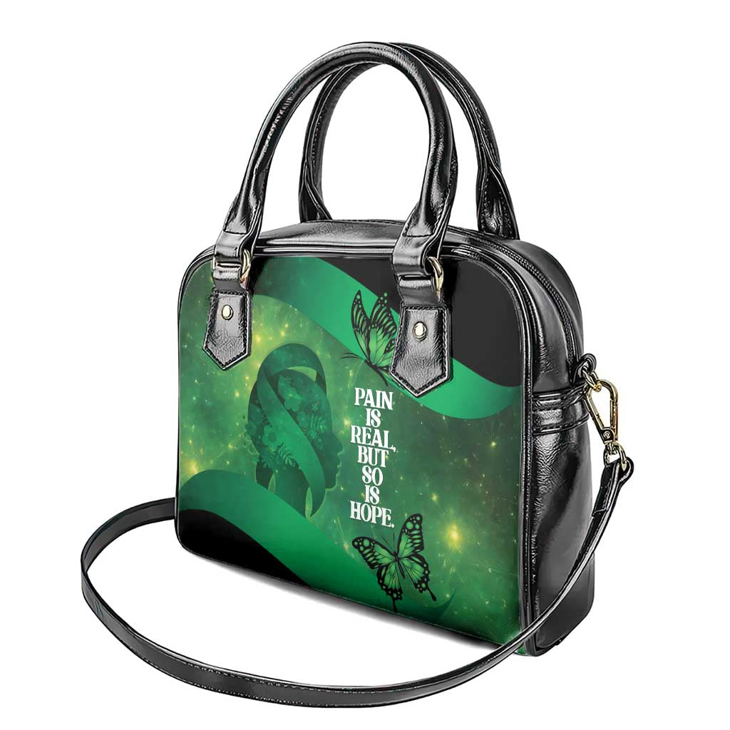 World Mental Health Awareness Month Shoulder Handbag Warriors Brave Strong Galaxy Vibes