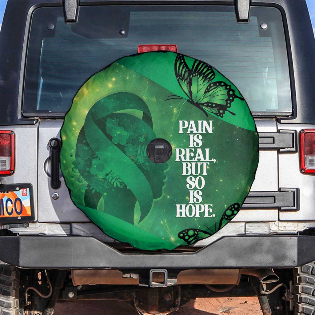 World Mental Health Awareness Month Spare Tire Cover Warriors Brave Strong Galaxy Vibes