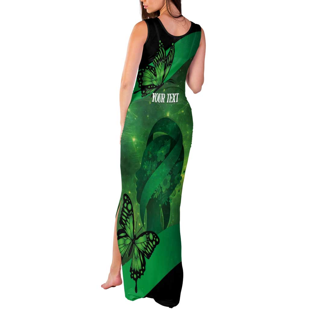 Personalised World Mental Health Awareness Month Tank Maxi Dress Warriors Brave Strong Galaxy Vibes