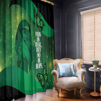 World Mental Health Awareness Month Window Curtain Warriors Brave Strong Galaxy Vibes