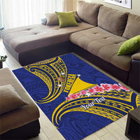 Personalised Tokelau Tokehega Day Area Rug Tokelauan Tatau Flag Color - Polynesian Pride