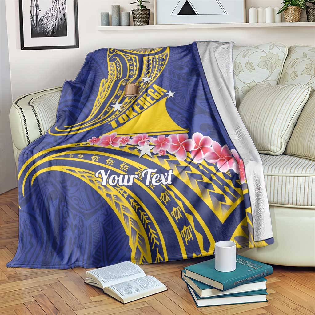 Personalised Tokelau Tokehega Day Blanket Tokelauan Tatau Flag Color - Polynesian Pride