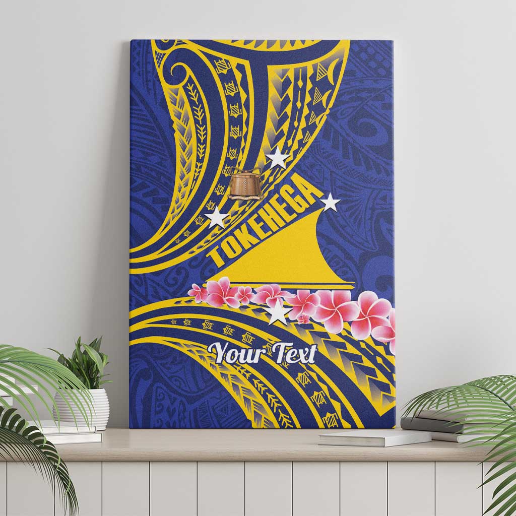 Personalised Tokelau Tokehega Day Canvas Wall Art Tokelauan Tatau Flag Color - Polynesian Pride