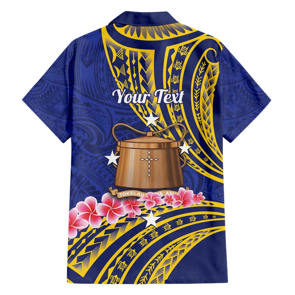 Personalised Tokelau Tokehega Day Family Matching Puletasi and Hawaiian Shirt Tokelauan Tatau Flag Color - Polynesian Pride