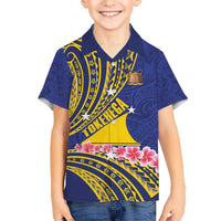 Personalised Tokelau Tokehega Day Hawaiian Shirt Tokelauan Tatau Flag Color - Polynesian Pride