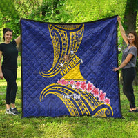Personalised Tokelau Tokehega Day Quilt Tokelauan Tatau Flag Color - Polynesian Pride
