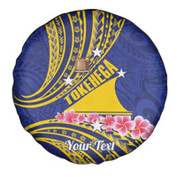 Personalised Tokelau Tokehega Day Spare Tire Cover Tokelauan Tatau Flag Color - Polynesian Pride