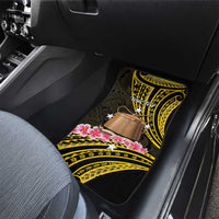 Personalised Tokelau Tokehega Day Car Mats Tokelauan Tatau Black Color - Polynesian Pride