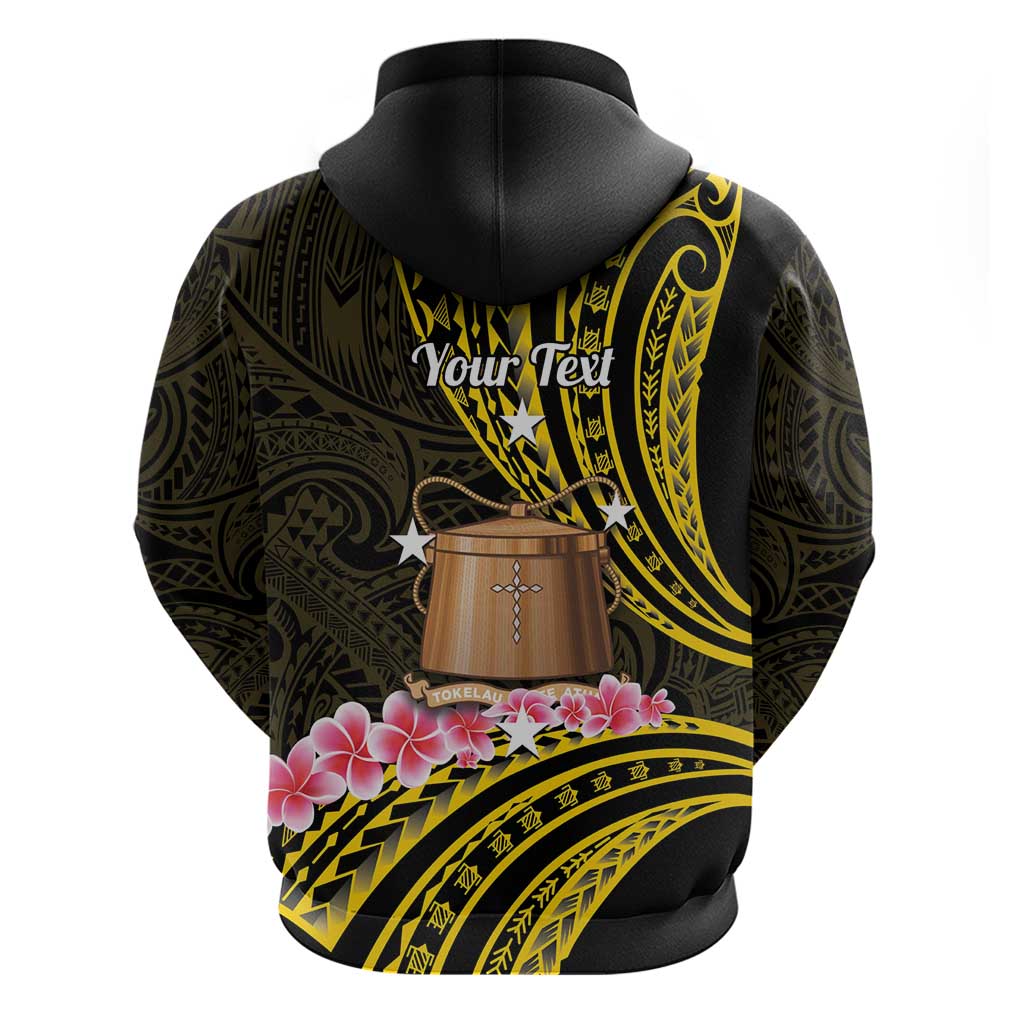 Personalised Tokelau Tokehega Day Hoodie Tokelauan Tatau Black Color - Polynesian Pride