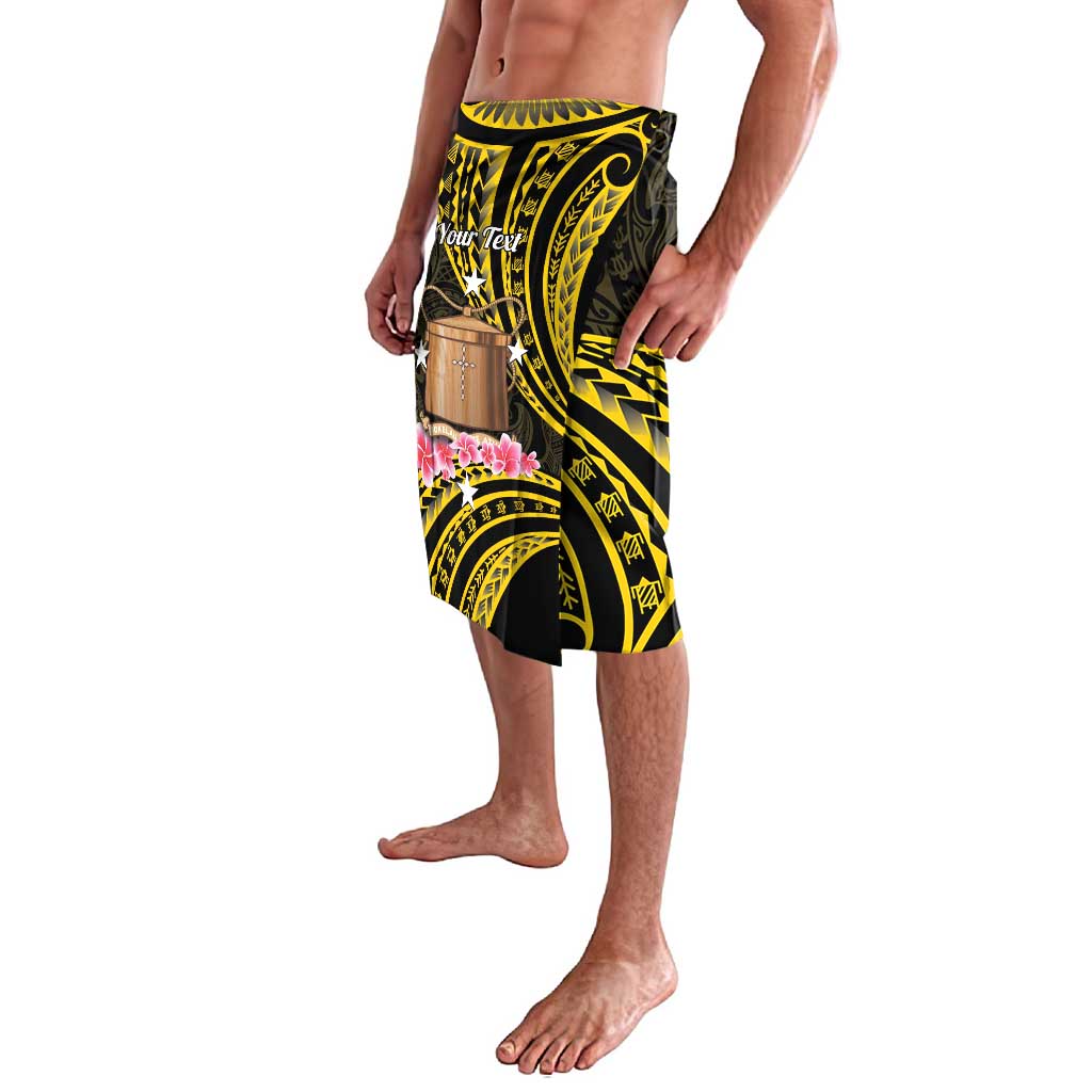 Personalised Tokelau Tokehega Day Lavalava Tokelauan Tatau Black Color - Polynesian Pride