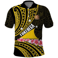 Personalised Tokelau Tokehega Day Polo Shirt Tokelauan Tatau Black Color - Polynesian Pride