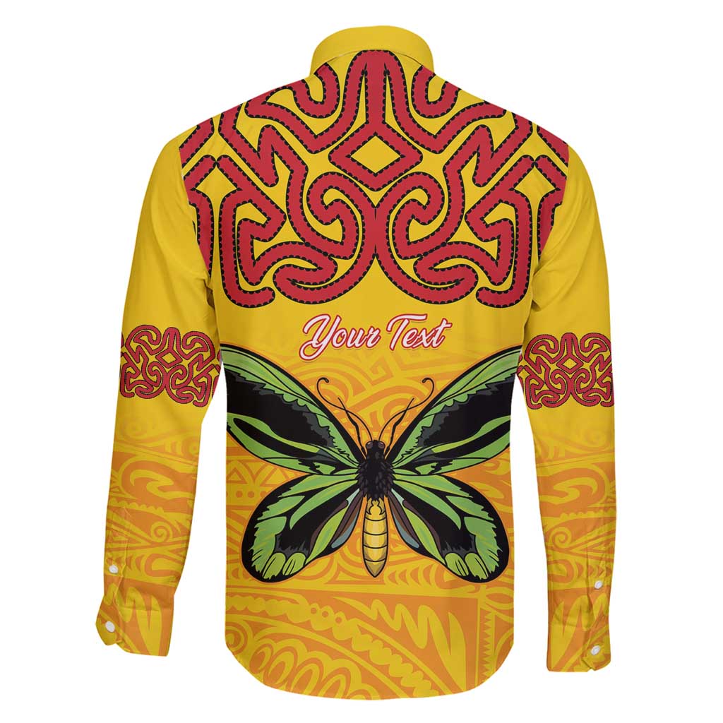 Personalised Tufi Tapa and Tattoo Festival Family Matching Summer Maxi Dress and Hawaiian Shirt PNG Oro Butterfly Tapa Pattern - Polynesian Pride