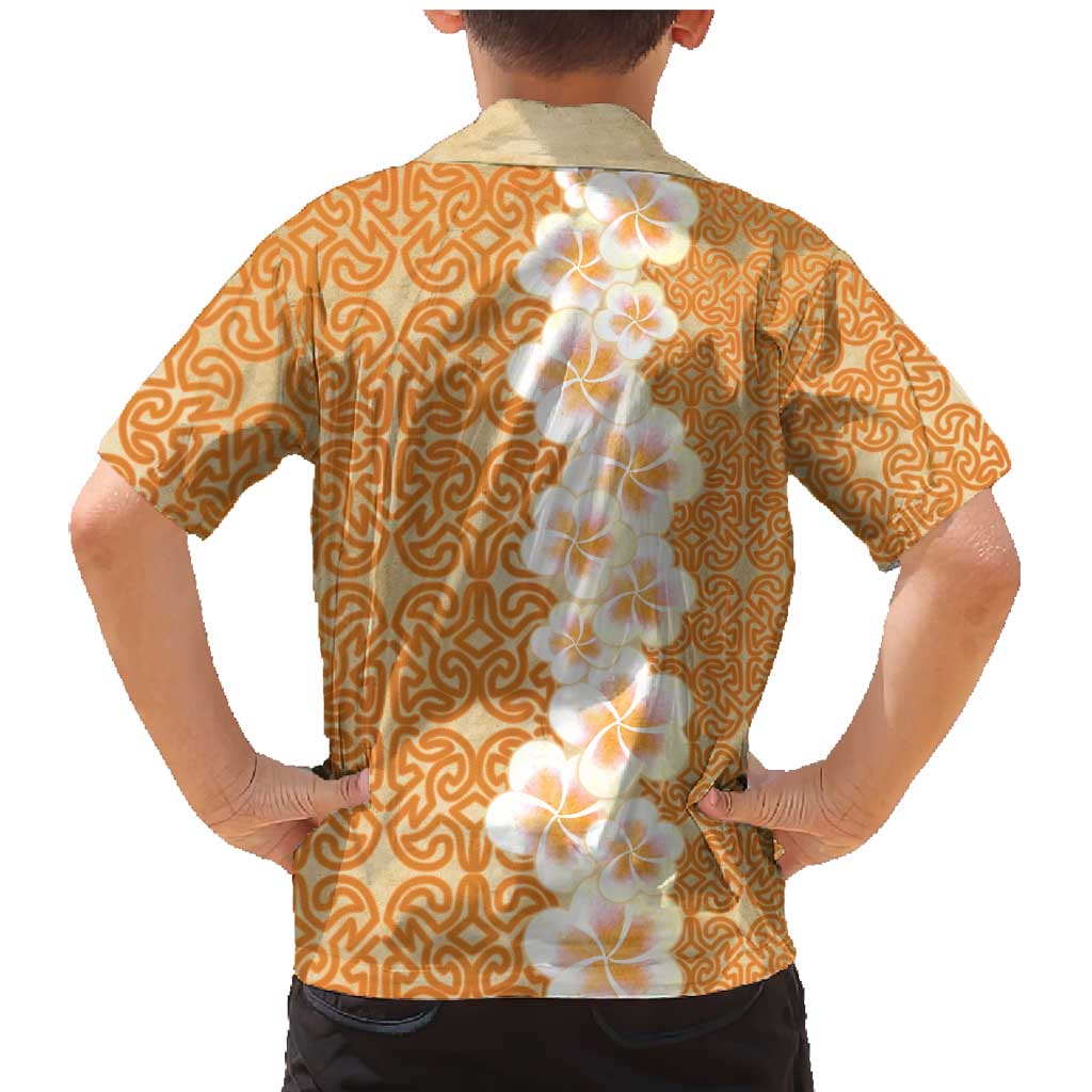 Personalised Tufi Tapa and Tattoo Festival Family Matching Mermaid Dress and Hawaiian Shirt Oro Tapa Cloth With Plumeria - Polynesian Pride